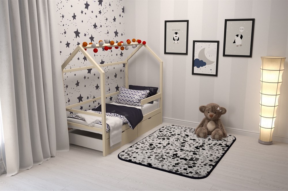 Кровать домик для детей по лучшим ценам от производителя в Москве