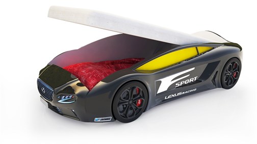 Кровать-машина Roadster «Лексус» с подъемным механизмом - фото 16930