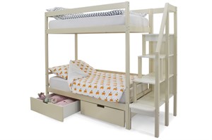 Двухъярусная кровать «Svogen» бежевый