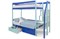 Двухъярусная кровать «Svogen» мятный-синий - фото 21346