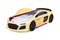 Кровать-машина N1 "Audi" со съемным матрасом 3063