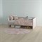 Детская кровать "Milo" 160x80, микровелюр 3141